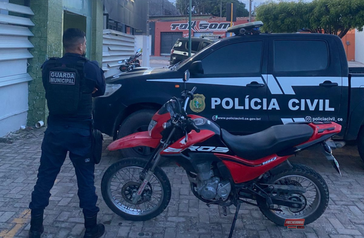 Moto com débito mais 90 mil em multas é encaminhado à Delegacia de Polícia Civil de Tianguá pela GCM de Frecheirinha